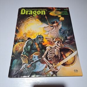 The Dragon Magazine Issue 69 January 1983 vintage D&D DAMAGED